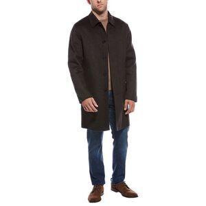 Theory Mens  Wool & Cashmere-Blend Car Coat, Brown